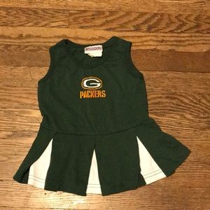 Kids Green Bay Packers 24mos old cheerleader dress